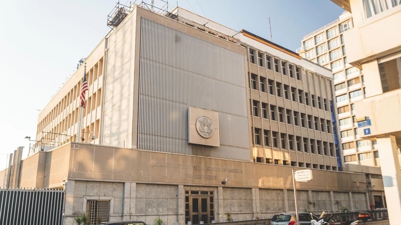 Затримання чоловіка за спробу підпалу посольства США в Ізраїлі
