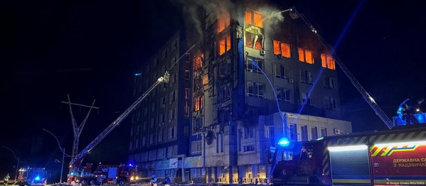російські війська атакували пожежний підрозділ у Запоріжжі
