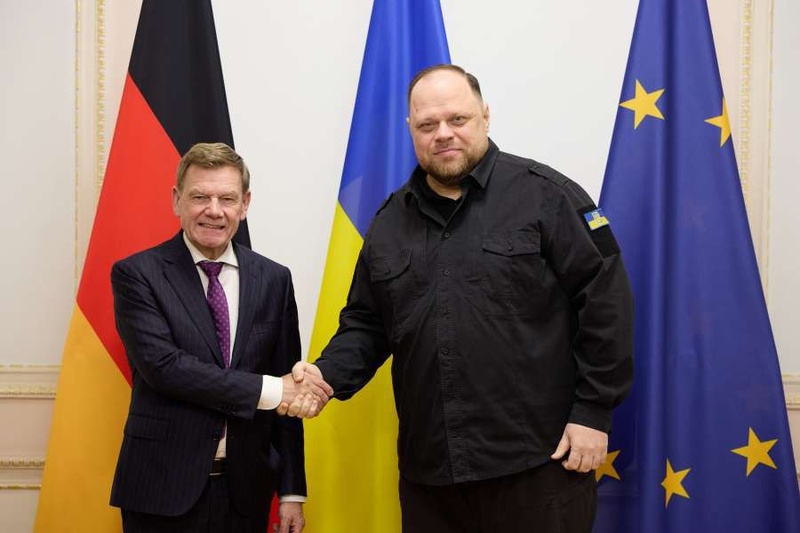 Руслан Стефанчук подякував Німеччині за підтримку України