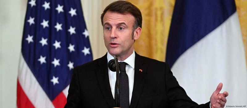 Макрон: США стикаються з випробуванням через росію