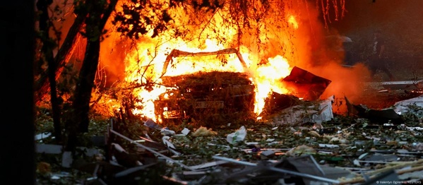 російські війська завдали удару по базі відпочинку в Запоріжжі