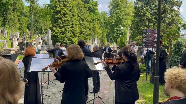 Вшанування пам'яті Мирослава Скорика у Львові