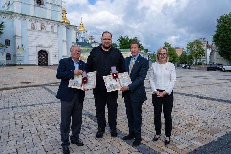 Руслан Стефанчук обговорив співпрацю з американськими сенаторами