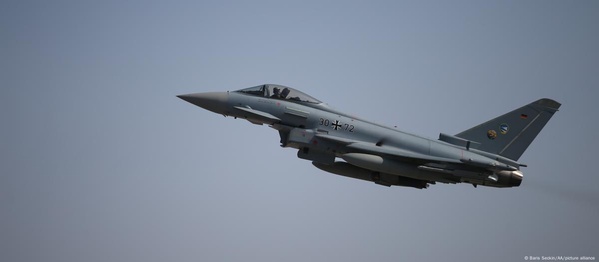 Німеччина передислокувала винищувачі Eurofighter до Польщі