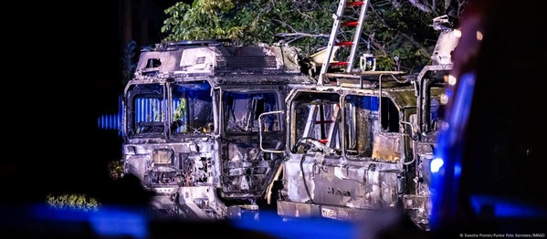 Підпали військових автомобілів Бундесверу в Німеччині