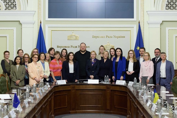 Стефанчук обговорив підтримку України з ALDE у ВР