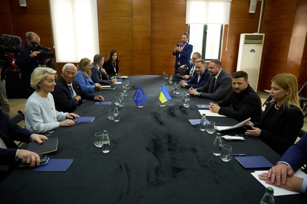 Зустріч Зеленського з лідерами ЄС: санкції та вступ України