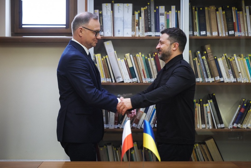 Зеленський і Дуда обговорили підтримку України та Європи