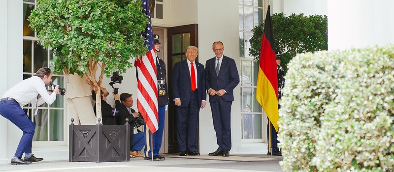 Фрідріх Мерц зустрівся з Дональдом Трампом у Вашингтоні