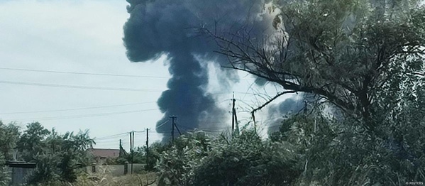 СБУ завдала удару по аеродрому Саки в Криму