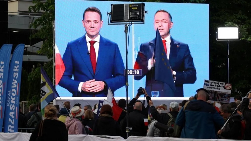 Вибори президента Польщі: Трзасковський та Науроцький у запеклій боротьбі
