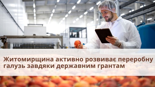 Житомирська область отримала 128 млн грн на розвиток бізнесу