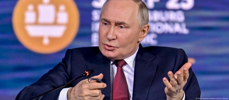 путін про переговори з Україною: розчарування від очікувань