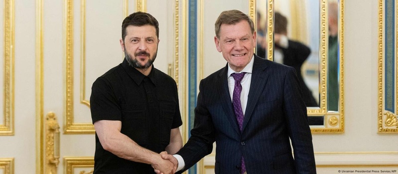 Зеленський зустрівся з міністром закордонних справ Німеччини