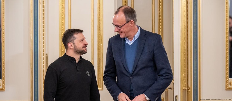 Зеленський обговорив підтримку України з канцлером Німеччини