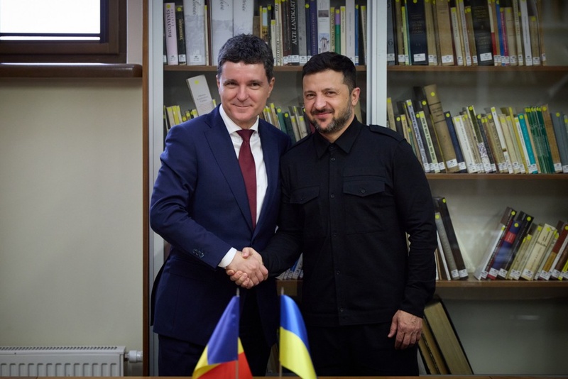 Зеленський та Дан обговорили співпрацю України з Румунією