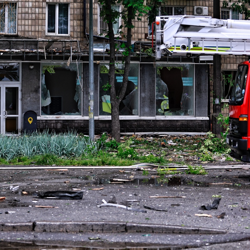 Обстріл Києва: Укрпошта постраждала від атаки росії