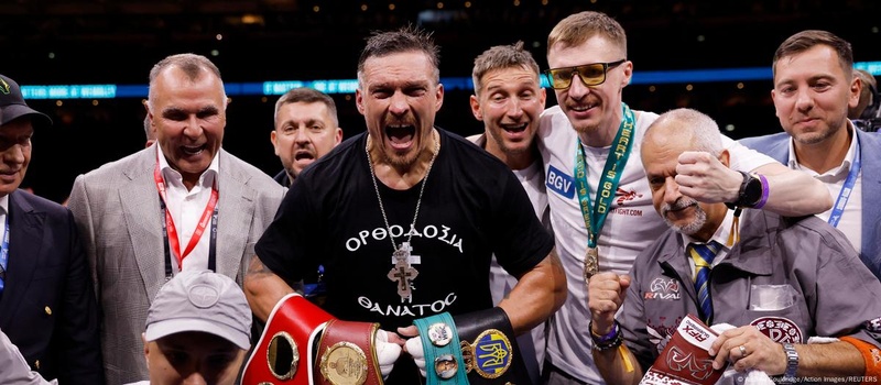 Олександр Усик знову став абсолютним чемпіоном світу з боксу